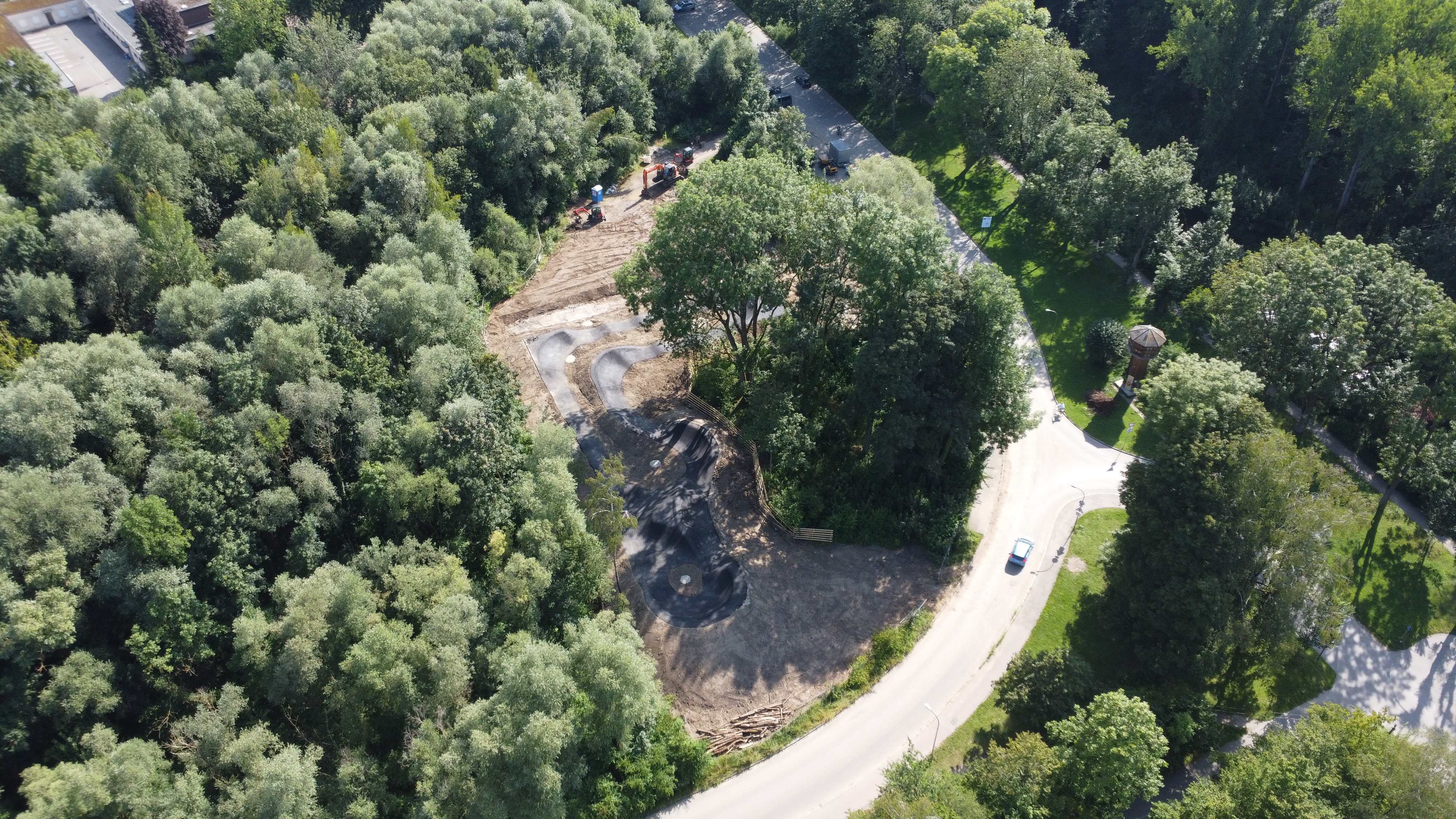 Asphalt Pumptrack Augsburg – Big Air Referenzprojekt