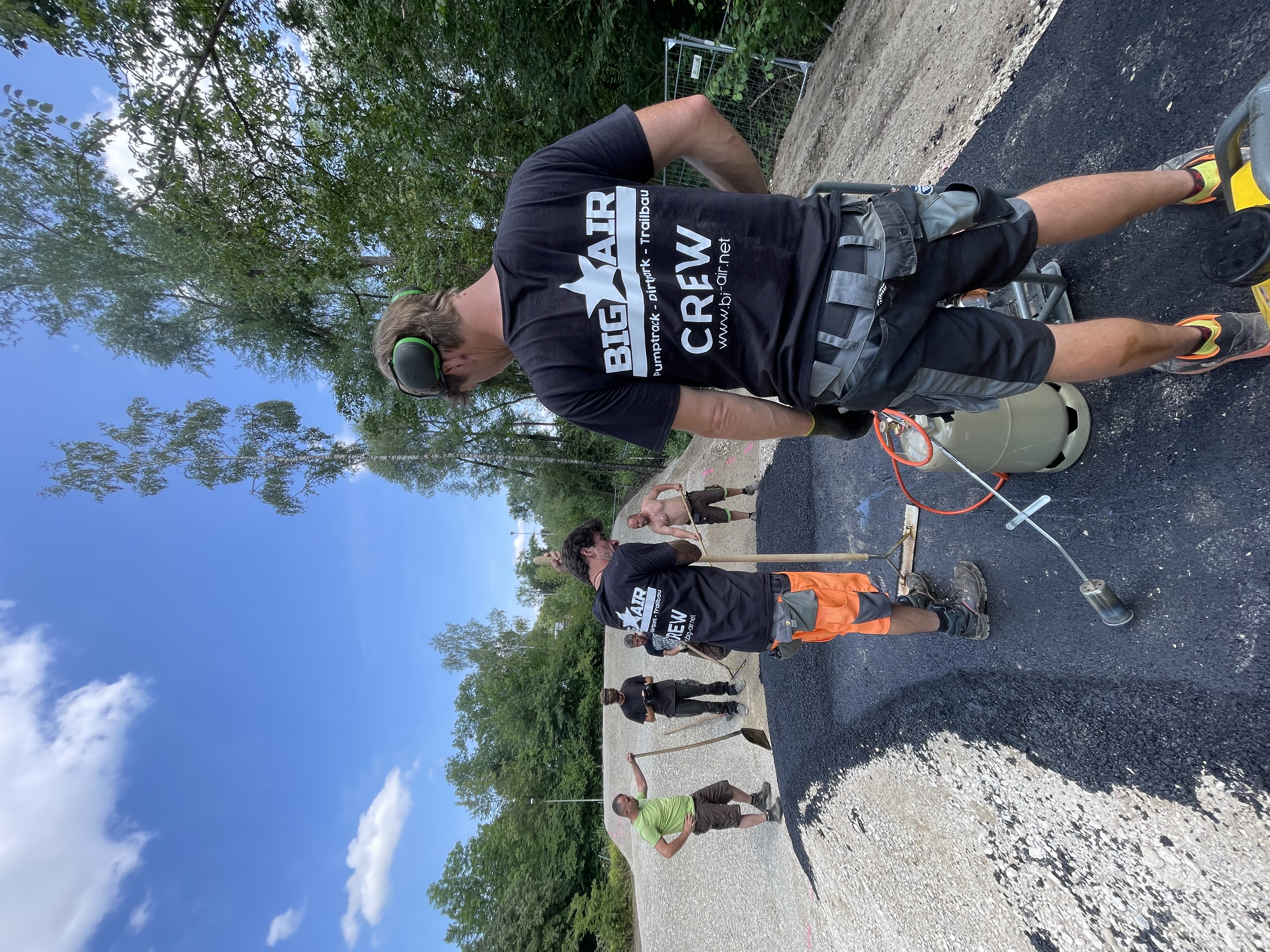 Asphalt Pumptrack Augsburg – Big Air Referenzprojekt