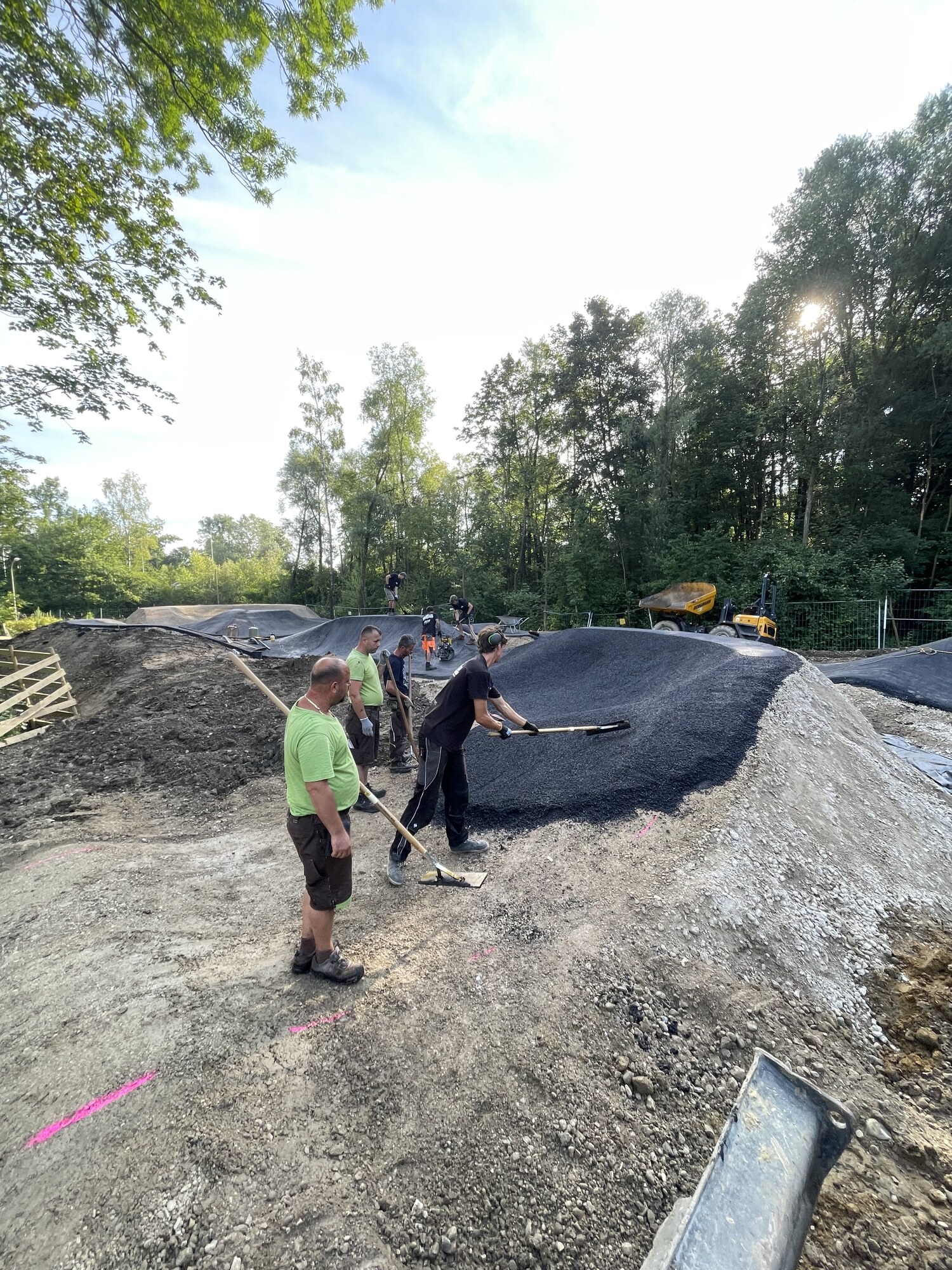 Asphalt Pumptrack Augsburg – Big Air Referenzprojekt