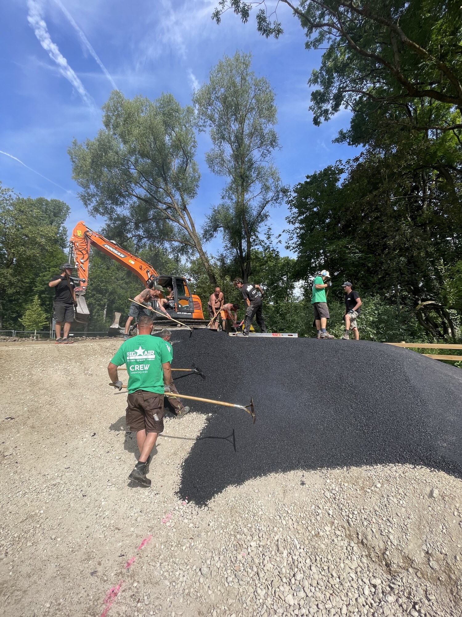 Asphalt Pumptrack Augsburg – Big Air Referenzprojekt