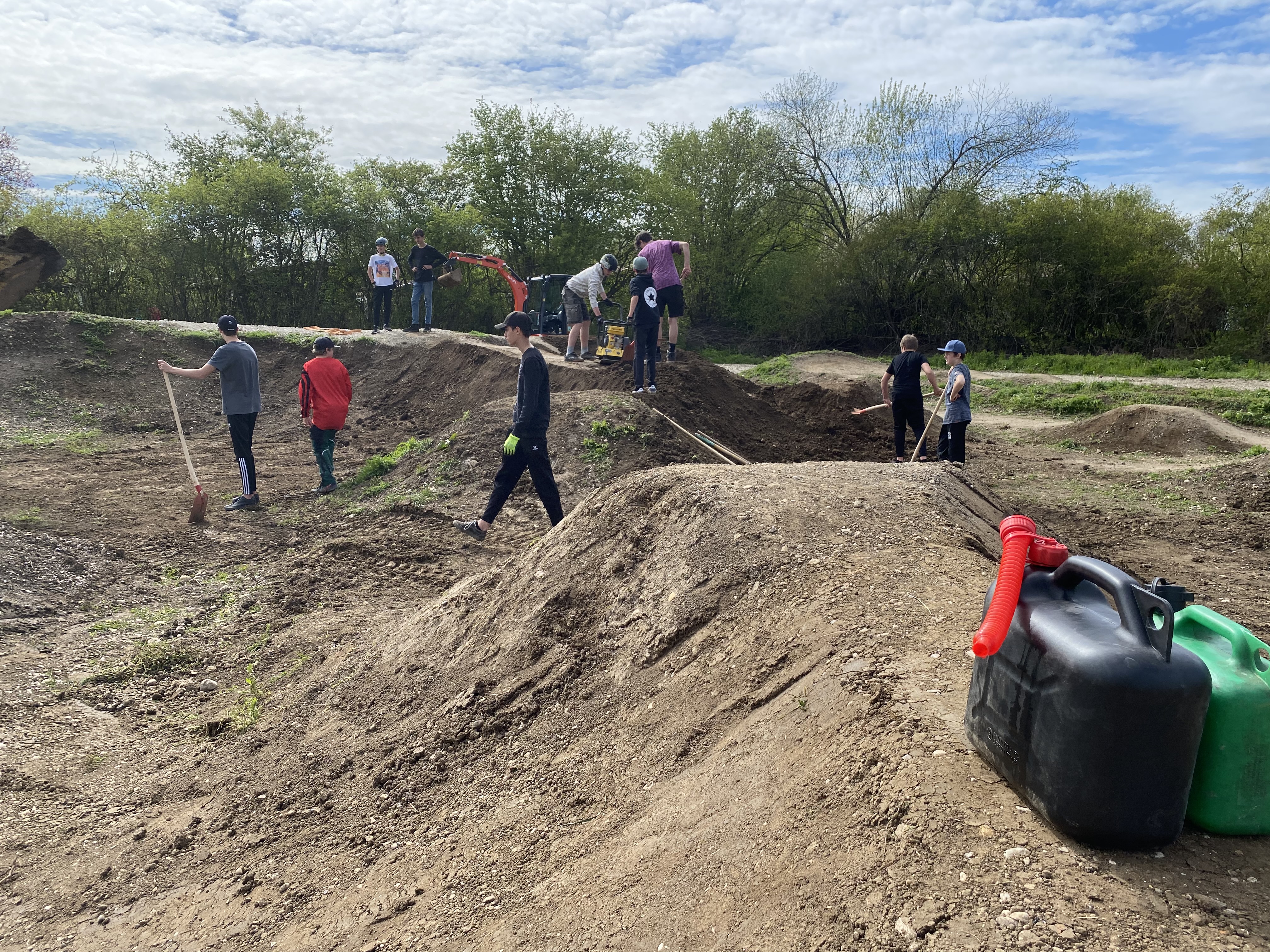 Bikepark Olching – Big Air Referenzprojekt