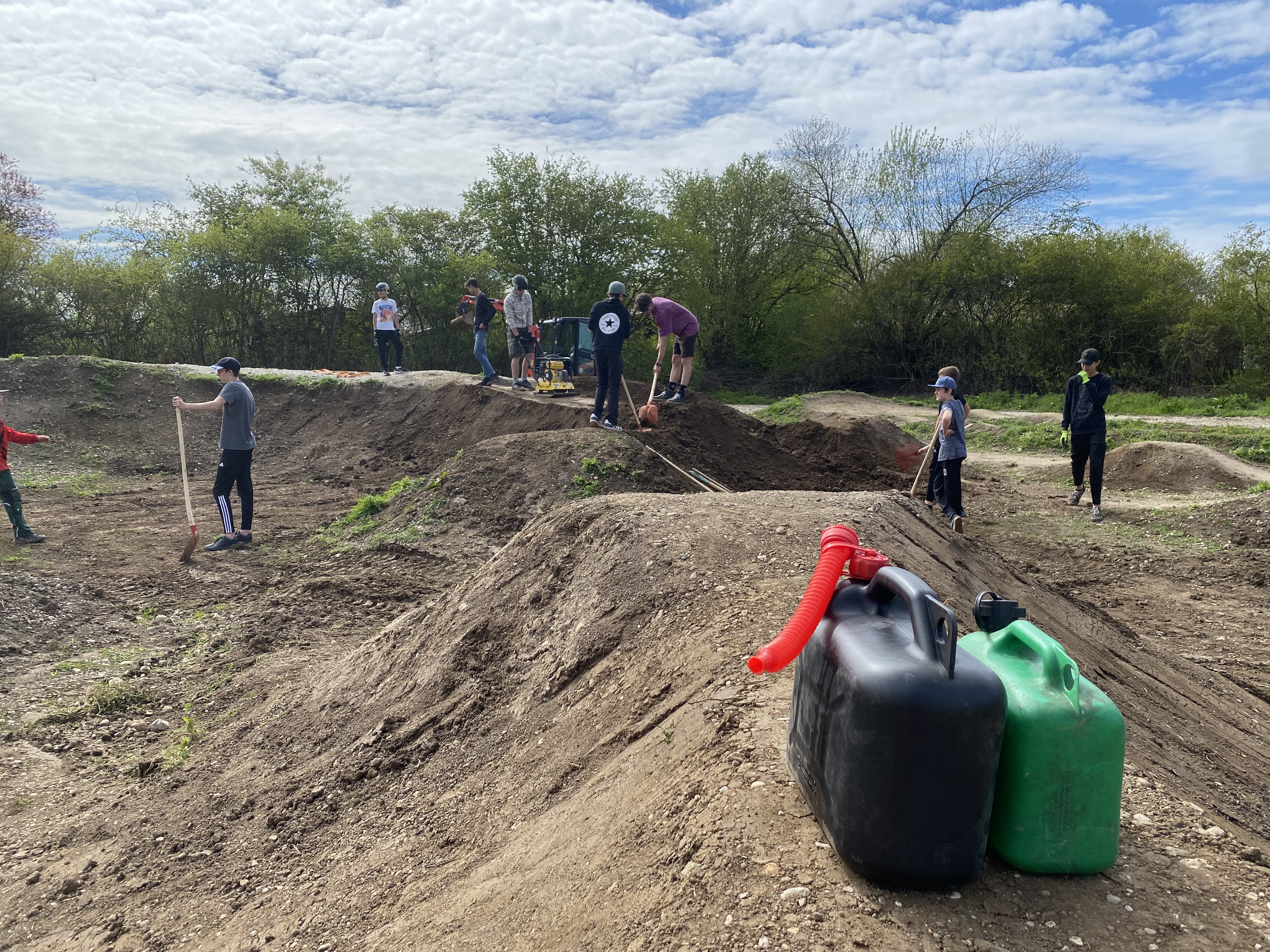 Bikepark Olching – Big Air Referenzprojekt