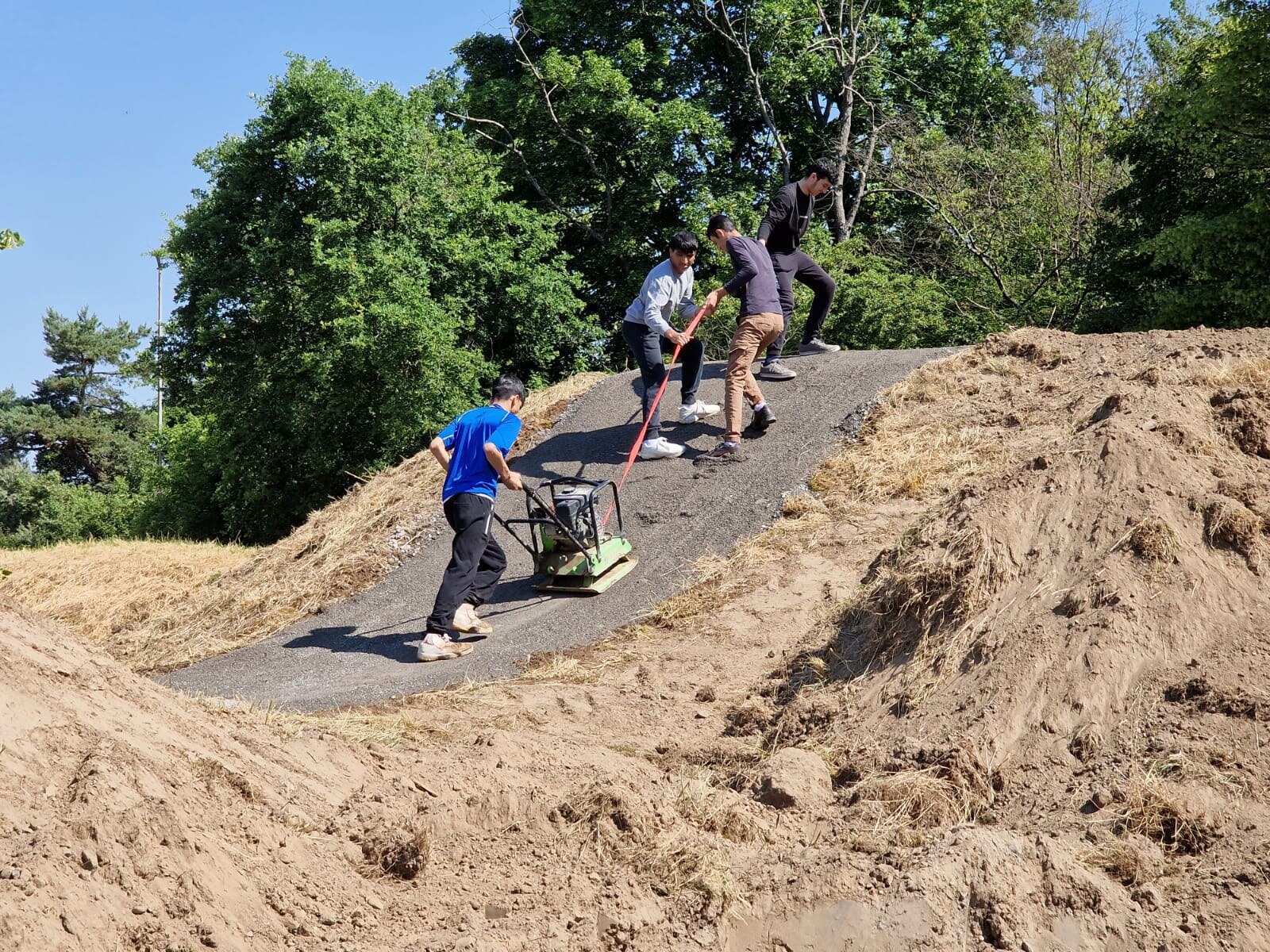 Bikeanlage Schloss Stutensee – Big Air Referenzprojekt