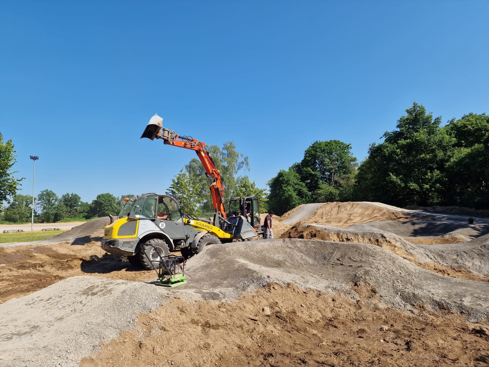 Bikeanlage Schloss Stutensee – Big Air Referenzprojekt