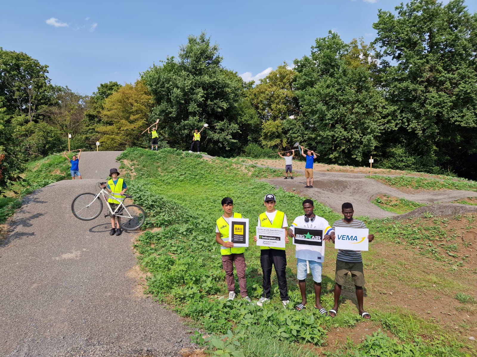 Bikeanlage Schloss Stutensee – Big Air Referenzprojekt