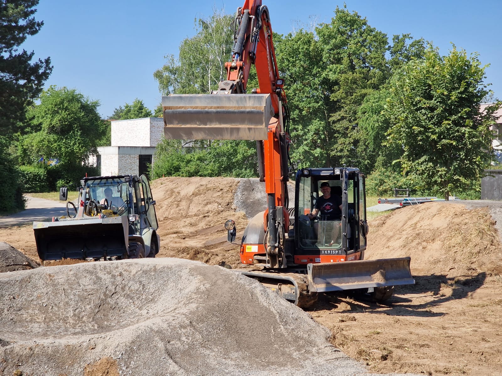 Bikeanlage Schloss Stutensee – Big Air Referenzprojekt