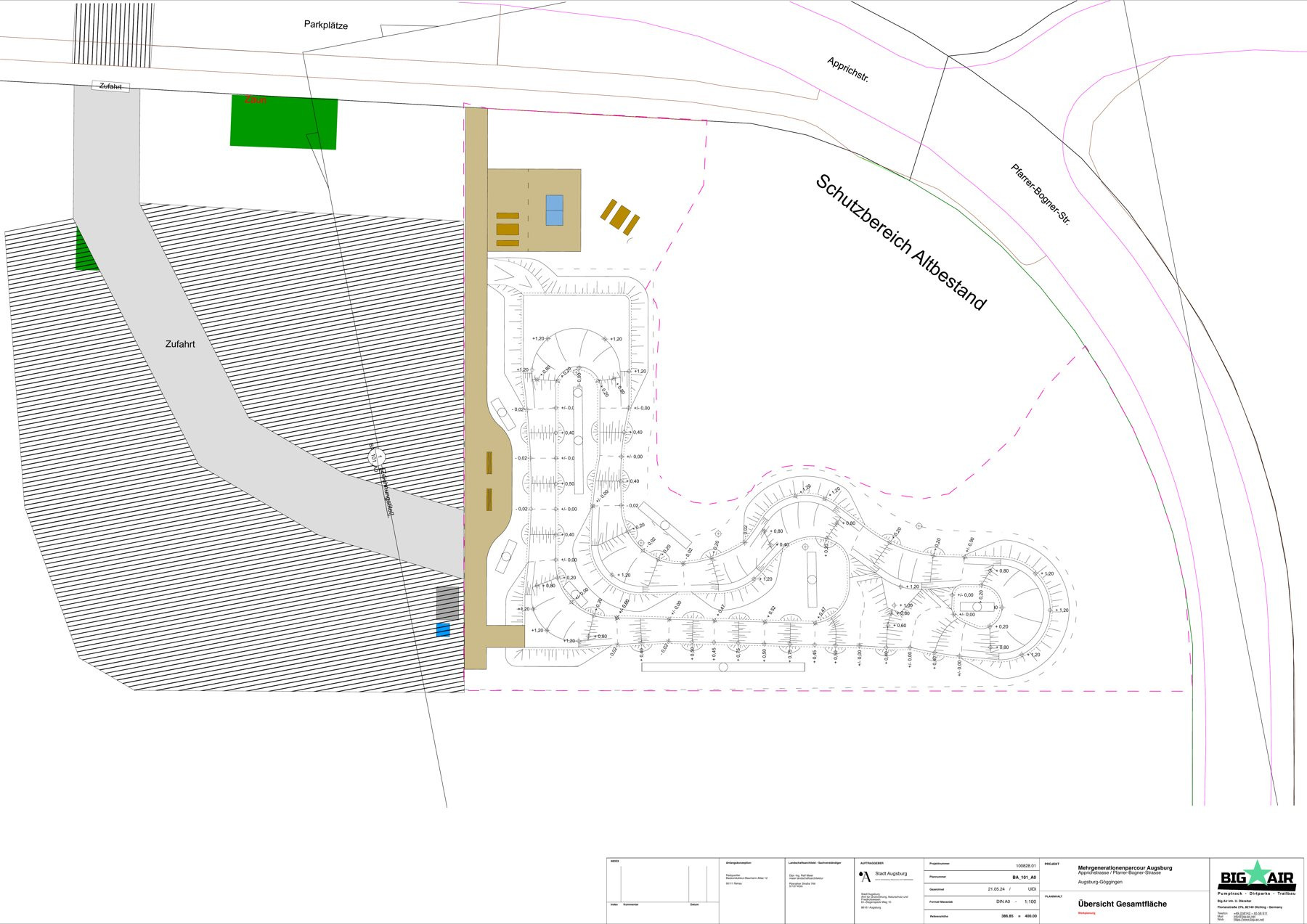 CAD Werkplanung Gesamtfläche Augsburg