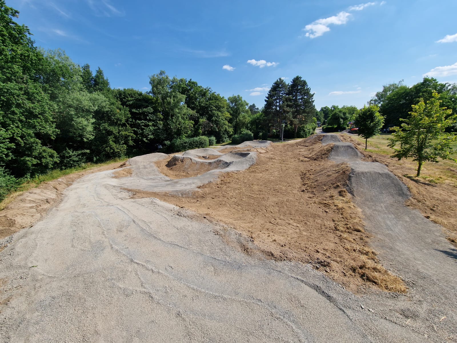 Stutensee – Wassergebundene Bikeanlage