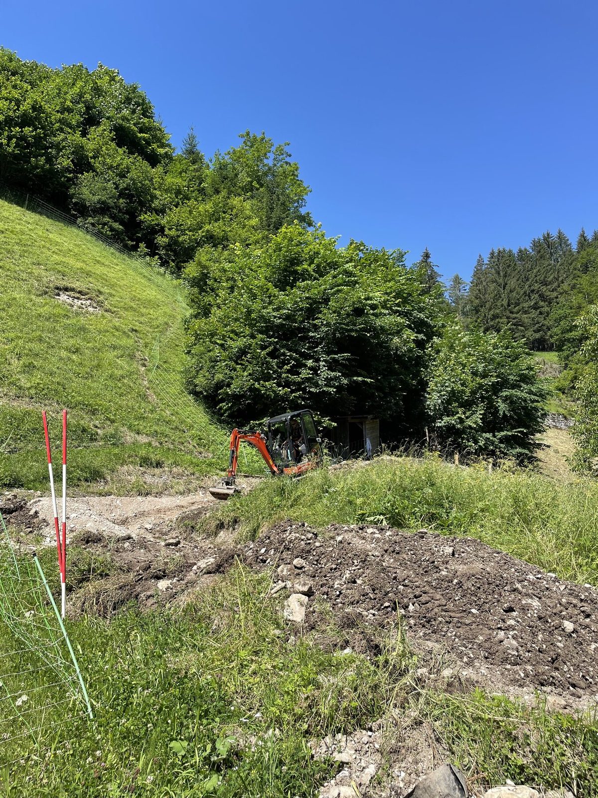 Trailbau im Salzburger Land